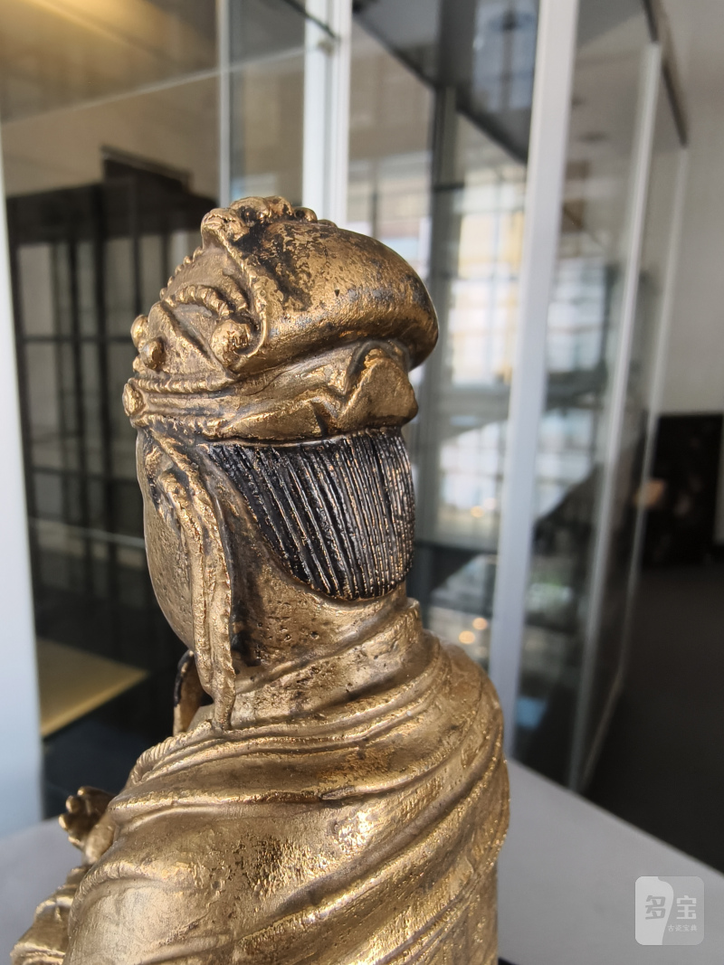 A BRONZE FIGURE OF A DIGNITARY - 图8